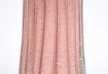 Vaso de vidro decorativo na cor rosa com pó de ... - Vaso de vidro decorativo na cor rosa com pó de ouro.