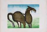 Aldemir Martins (1922-2006),  - Serigrafia PA, datado 1986, sem moldura (com mancha).