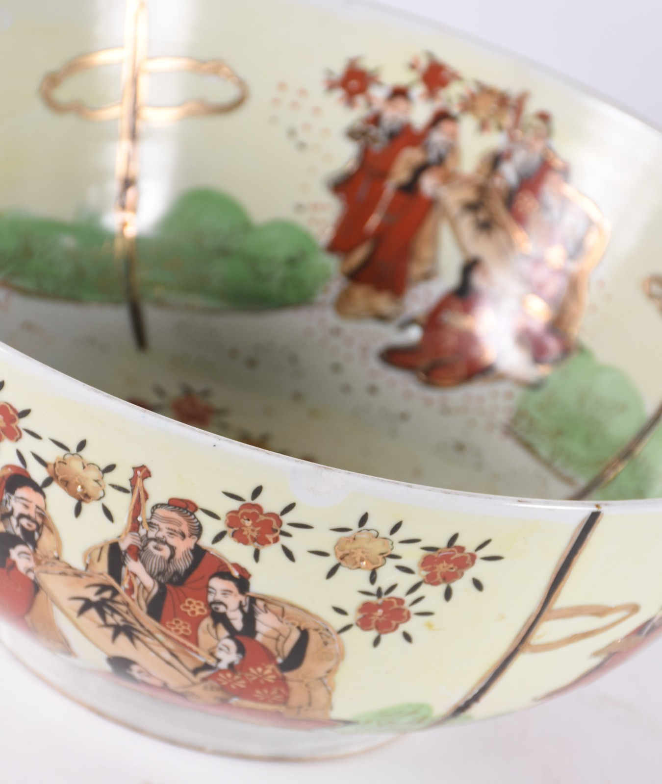 Dois bowls de porcelana oriental em policromia. - foto 5 de 5