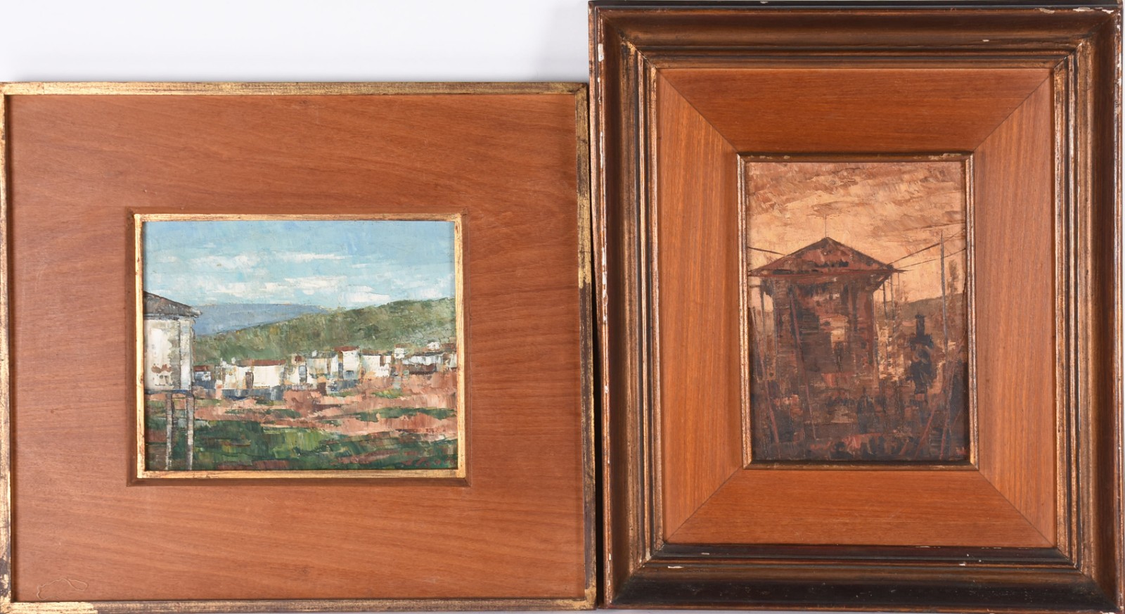 José Paulo Moreira da Fonseca (1922-2004), Paisagens com casas - foto 1 de 4