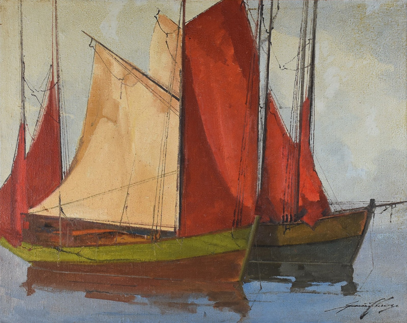 Sansão Pereira (1919-2014), Barcos - foto 1 de 4