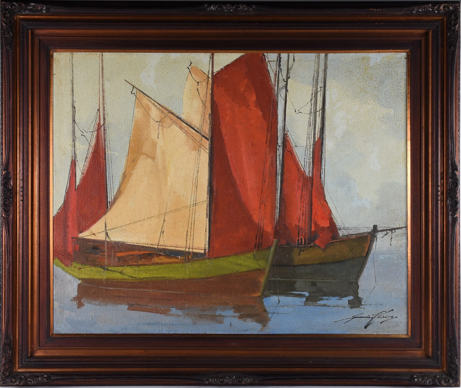 Sansão Pereira (1919-2014), Barcos - foto 2 de 4
