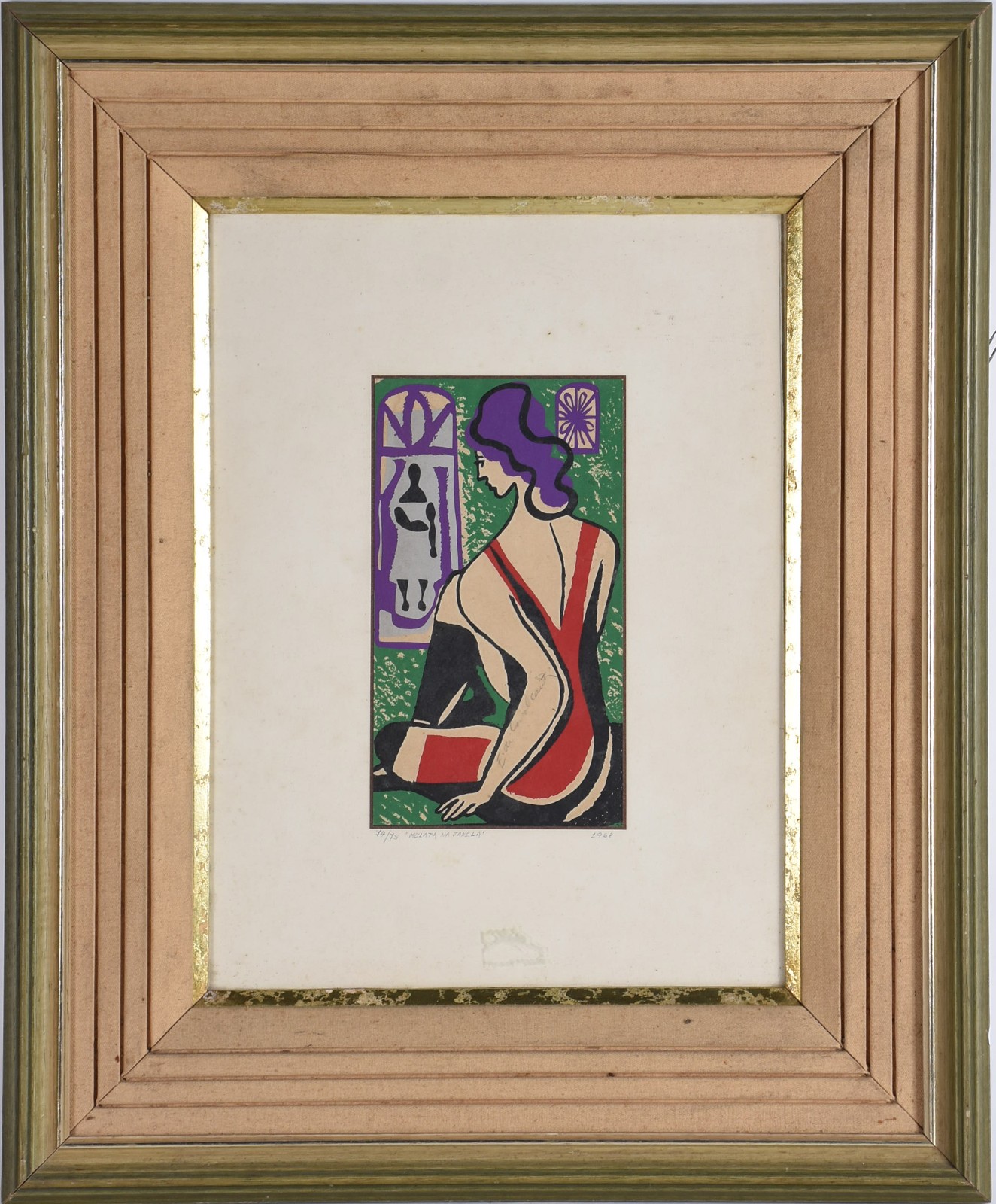 Di Cavalcanti (1897-1976), Mulata na Janela - foto 2 de 4
