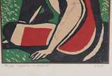 Di Cavalcanti (1897-1976), Mulata na Janela - Serigrafia 74/75 - datado 1968.