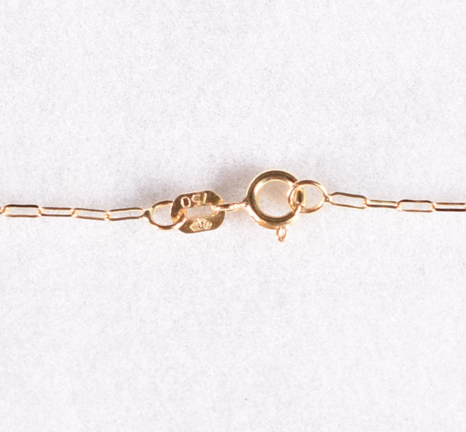 Colar de ouro 18 k, contraste 750 com crucifixo (Por motivos de... - foto 4 de 5