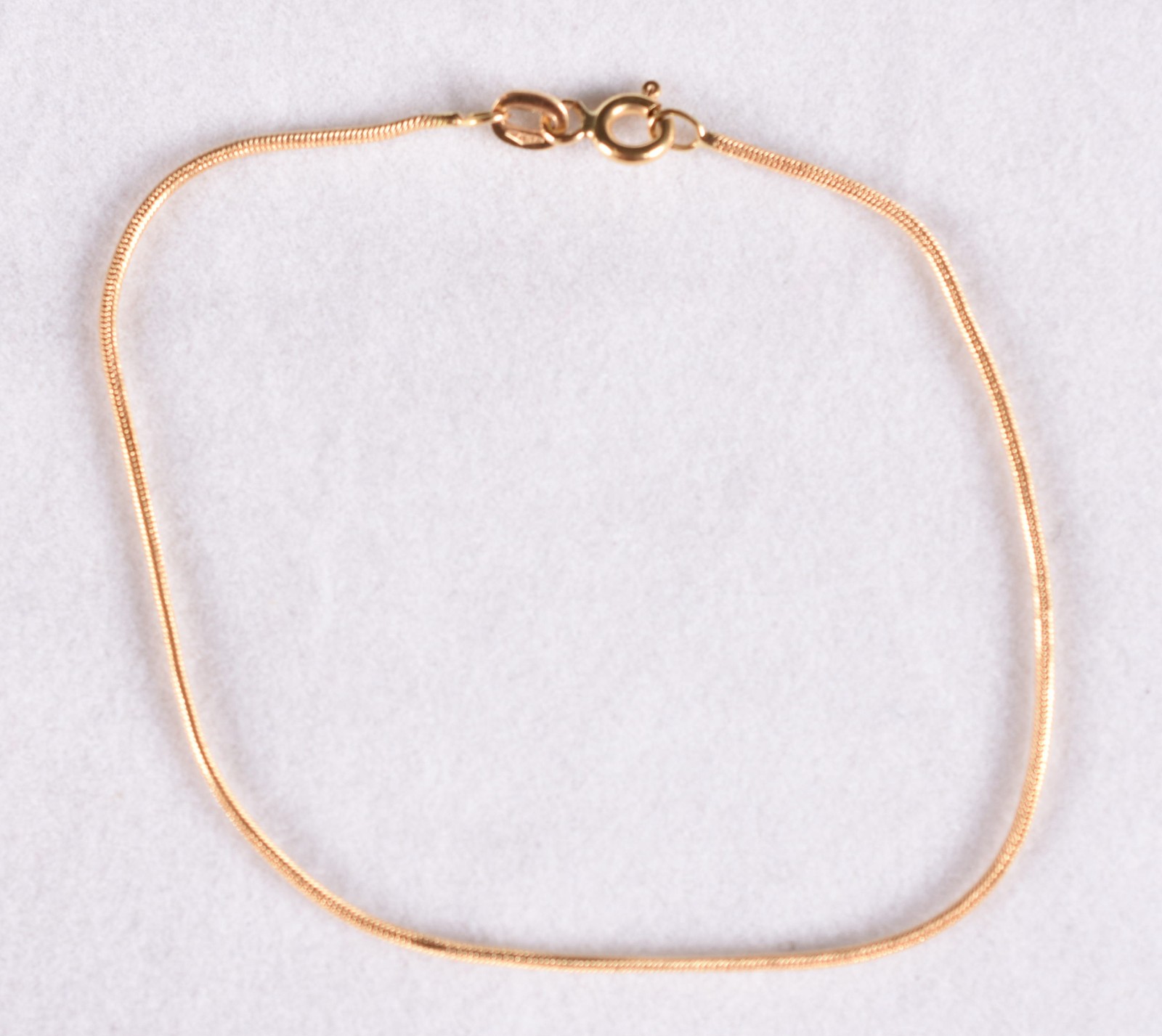 Pulseira de ouro 18 k , contraste 750 (Por motivos de segurança a... - foto 3 de 4