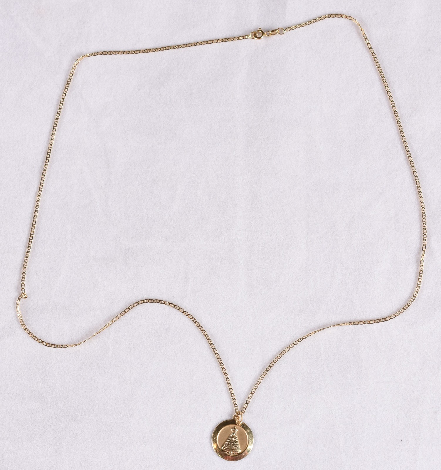 Cordão de ouro 18 k, contraste 750 (Por motivos de segurança a peça... - foto 2 de 5