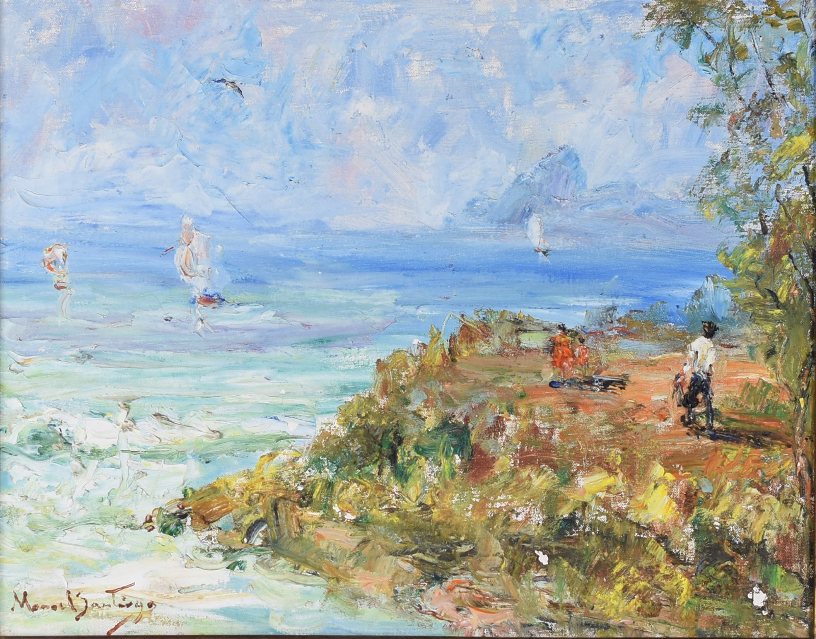 Manoel Santiago (1897-1987), Paisagem - foto 1 de 5
