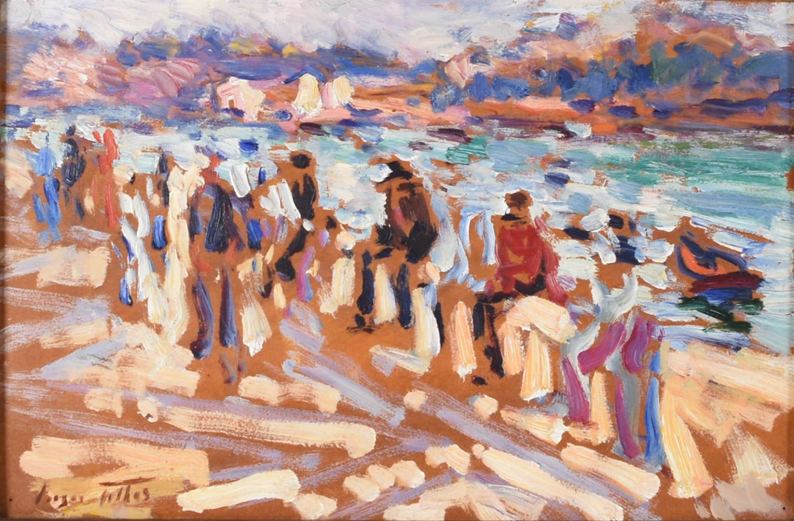  Sérgio Telles (1936-2022), Personagens em Lagos, Algarve. - foto 1 de 4