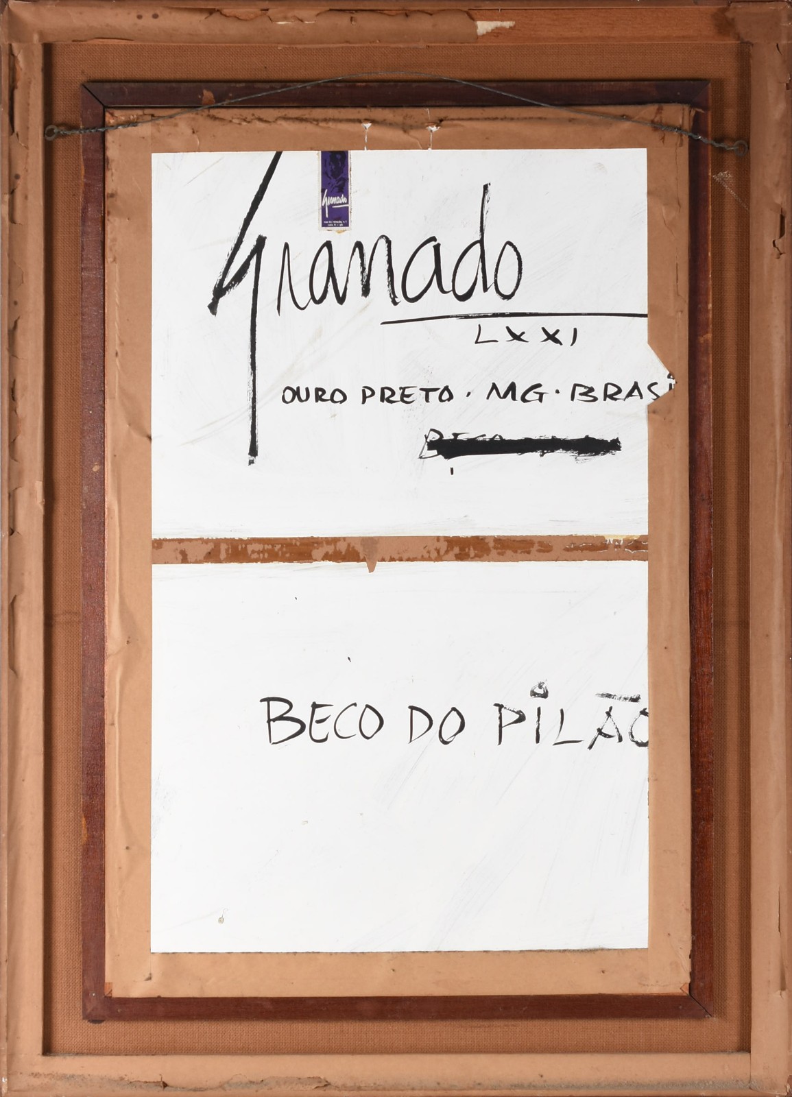 Robson Granado (1957), Belo do Pilão - Ouro Preto - MG - foto 4 de 4