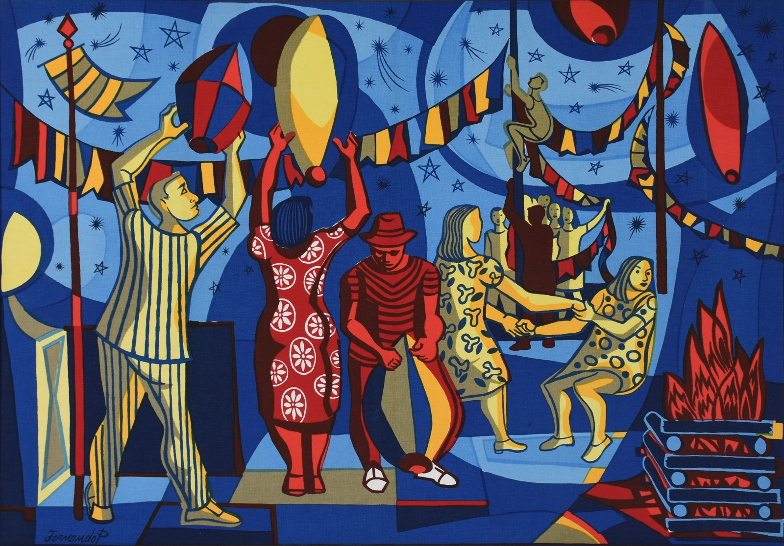 Fernando P. (1917-2005), Festa de São João - foto 1 de 5