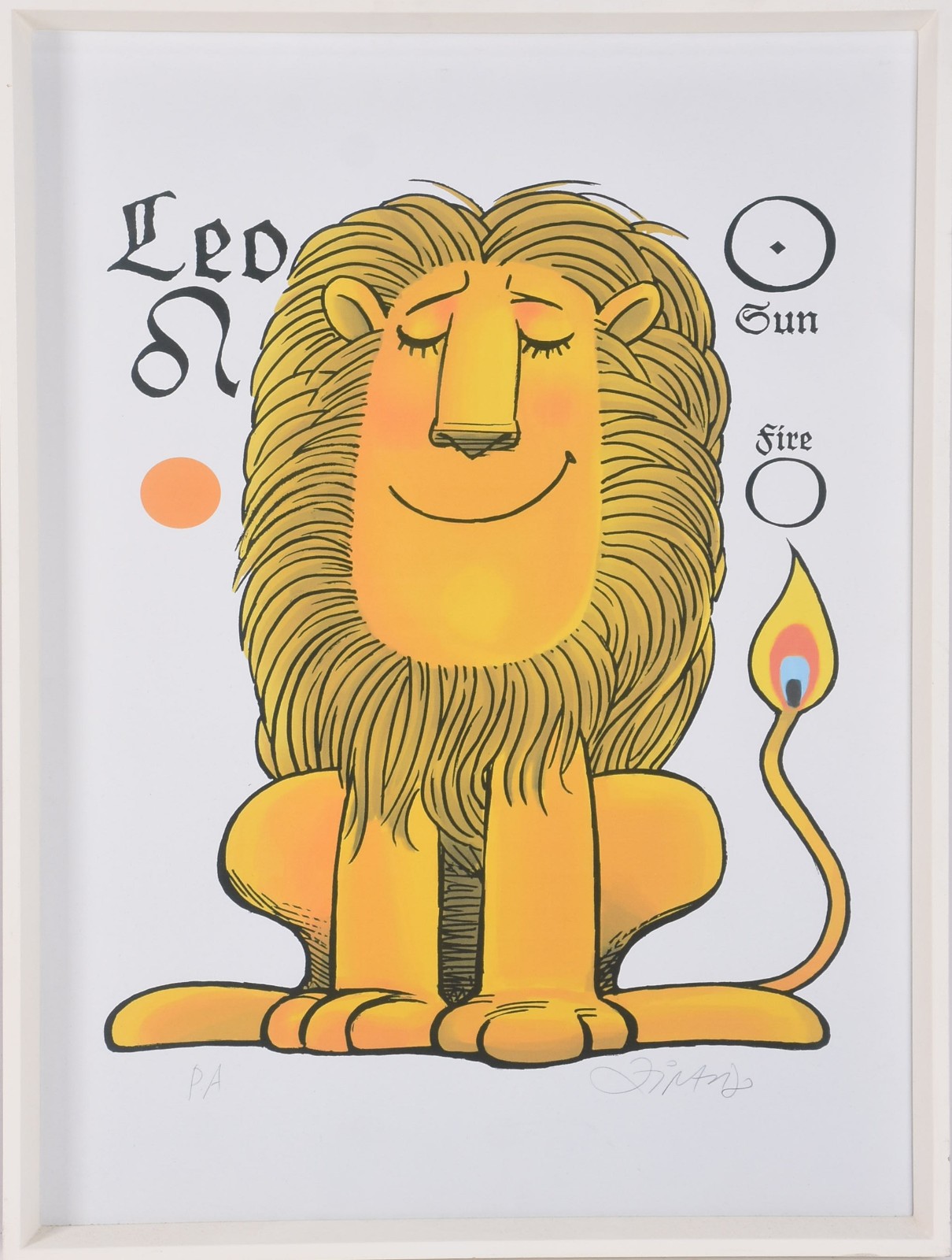 Ziraldo (1932-2024), Signo "leo" - foto 2 de 5