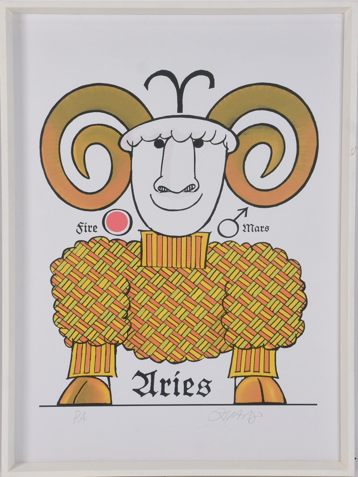 Ziraldo (1932-2024), Signo "Aries" - foto 2 de 5