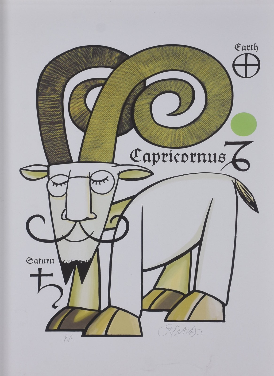 Ziraldo (1932-2024), Signo "Capricornus" - foto 1 de 5