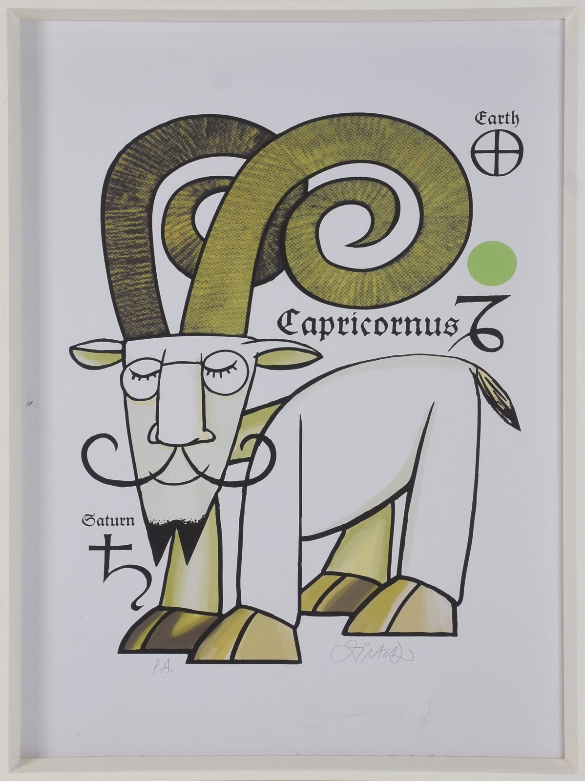 Ziraldo (1932-2024), Signo "Capricornus" - foto 2 de 5