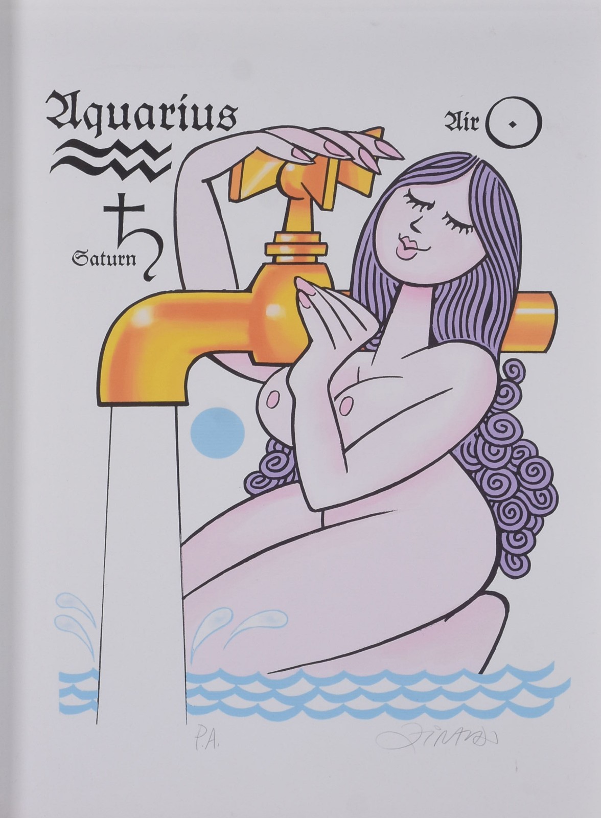 Ziraldo (1932-2024), "Aquarius" - foto 1 de 5