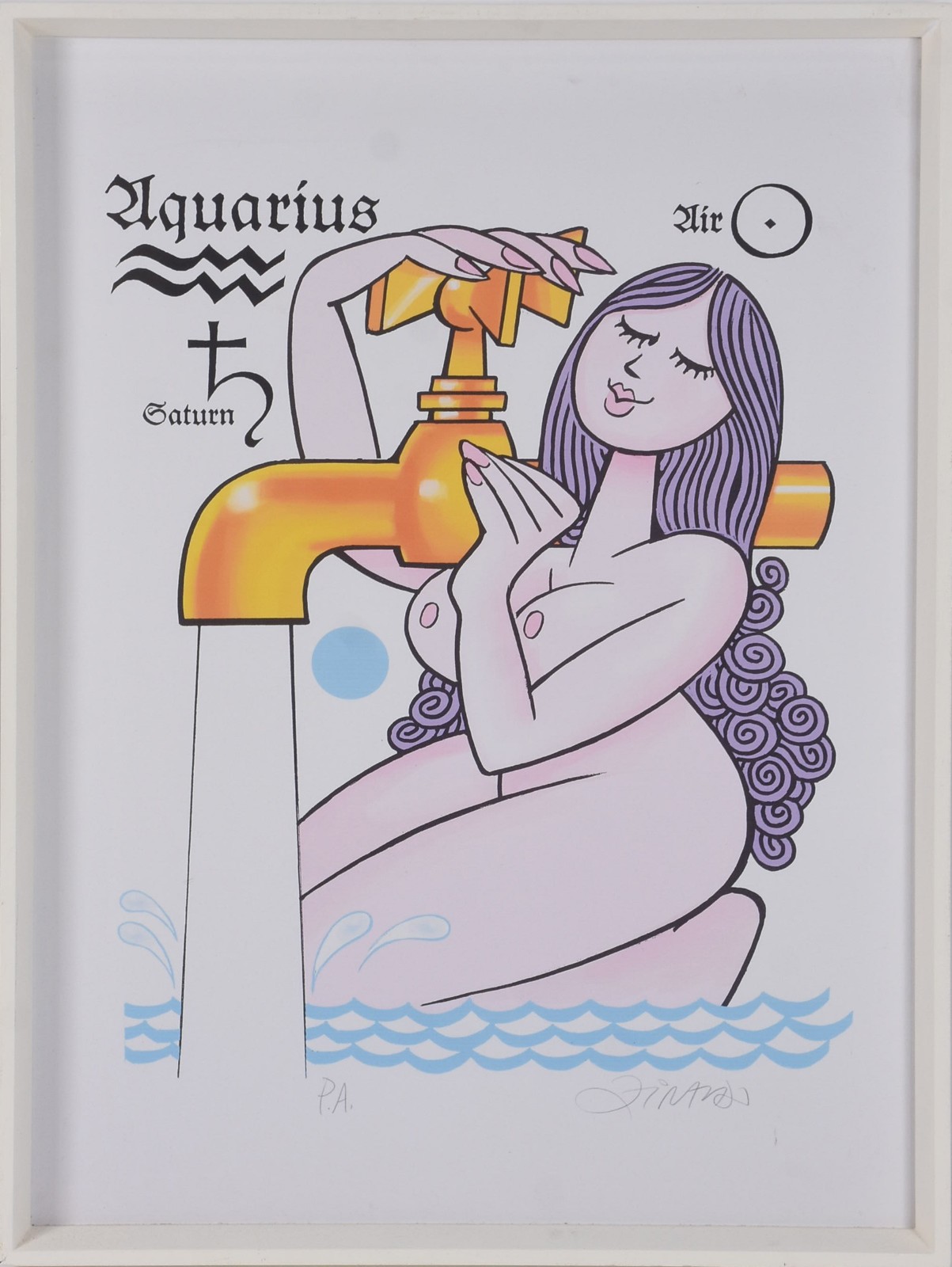Ziraldo (1932-2024), "Aquarius" - foto 2 de 5
