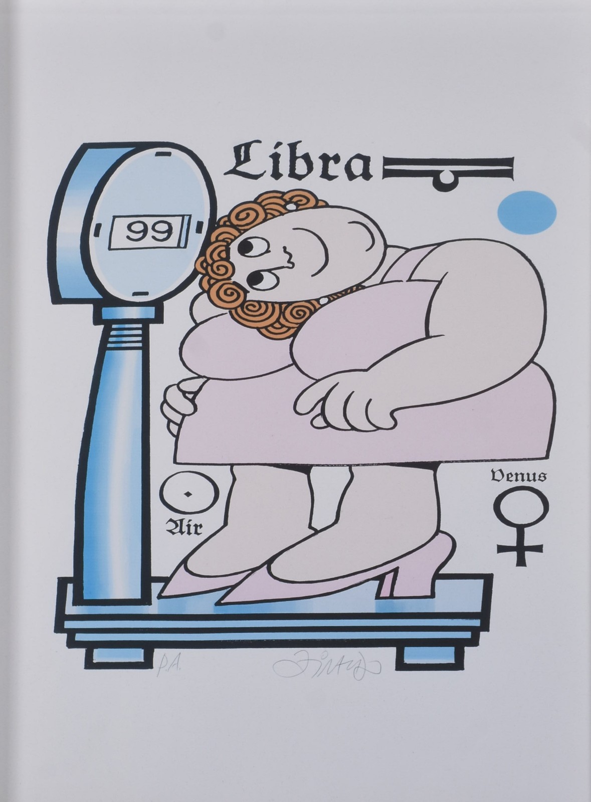 Ziraldo (1932-2024), Signo "Libra" - foto 1 de 4
