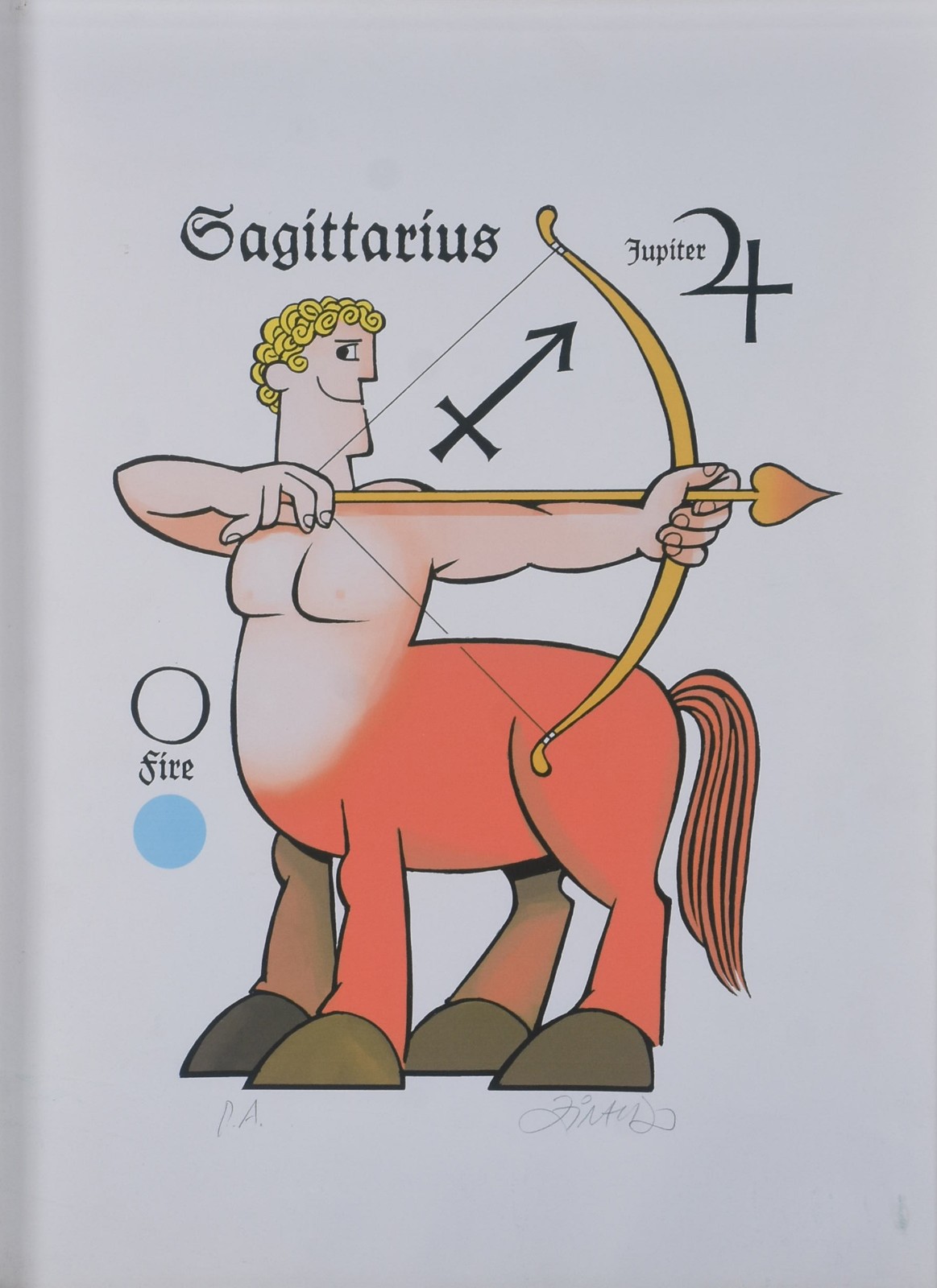 Ziraldo (1932-2024), Signo "Sagitarius" - foto 1 de 4