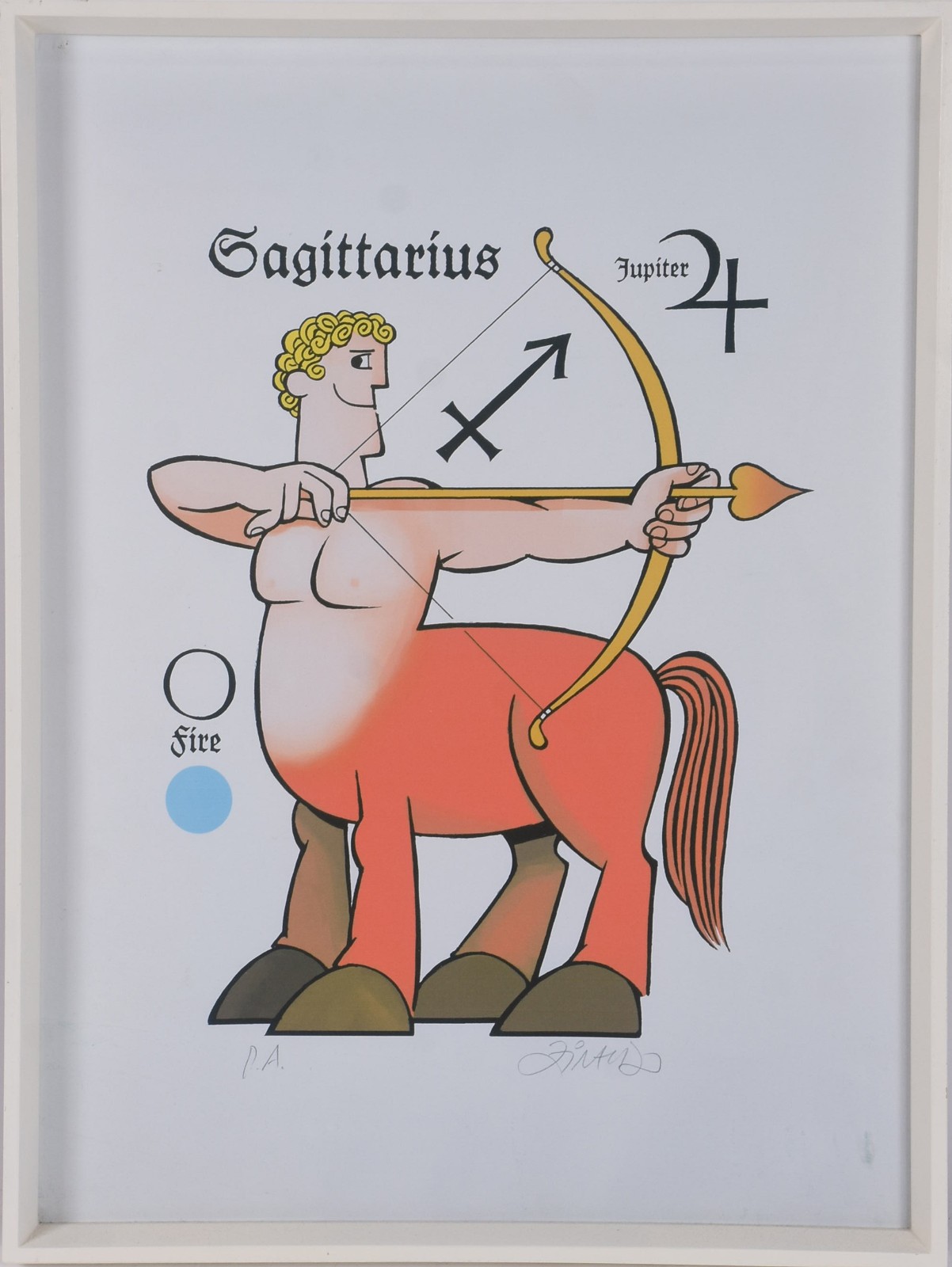Ziraldo (1932-2024), Signo "Sagitarius" - foto 2 de 4