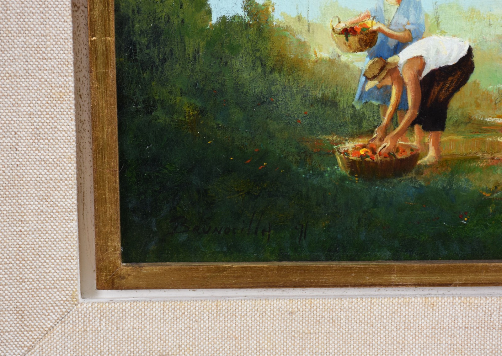 Francesco Brunocilla (1948), Paisagem Rural - foto 3 de 4