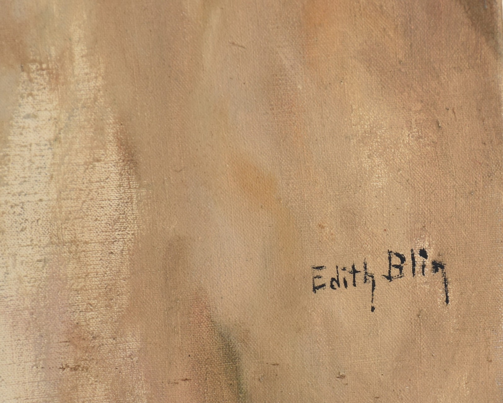 Edith Blin (1891-1983), Moça com Guarda Chuva - foto 2 de 3