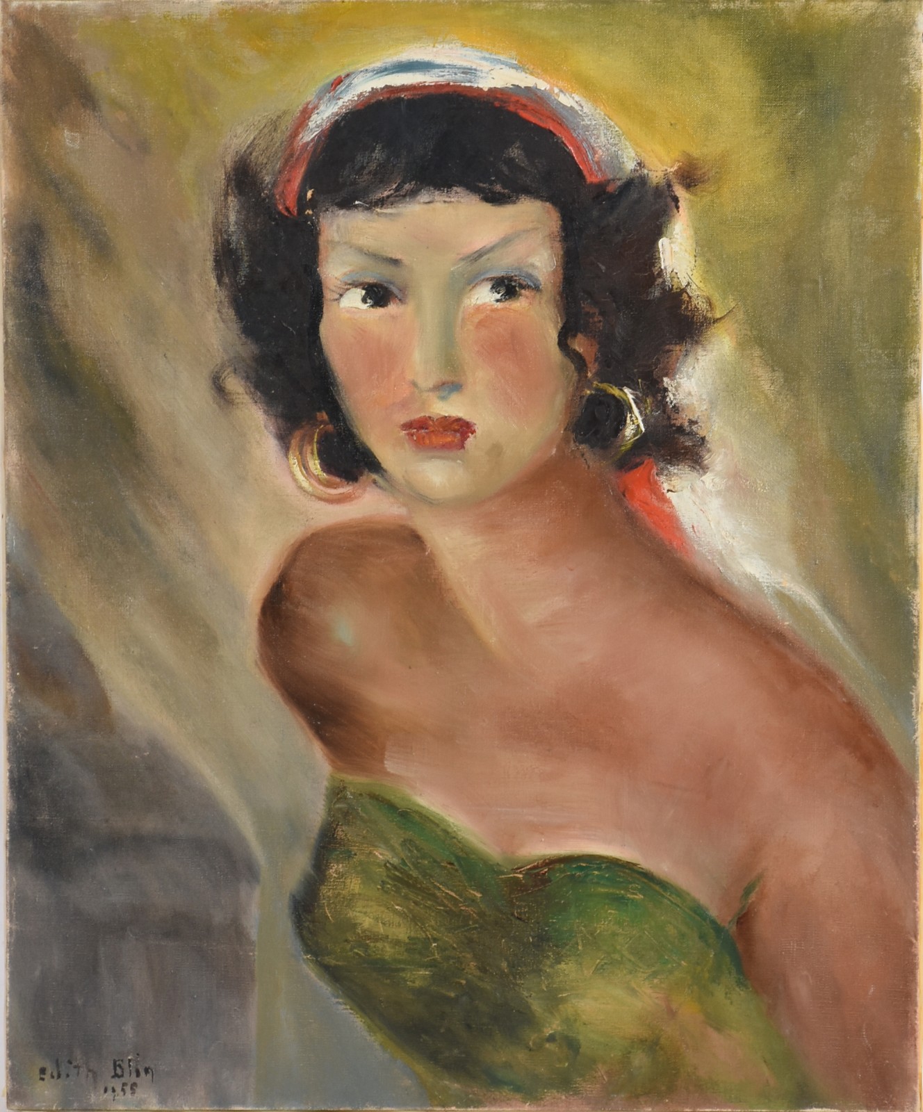 Edith Blin (1891-1983), Moça - foto 1 de 3