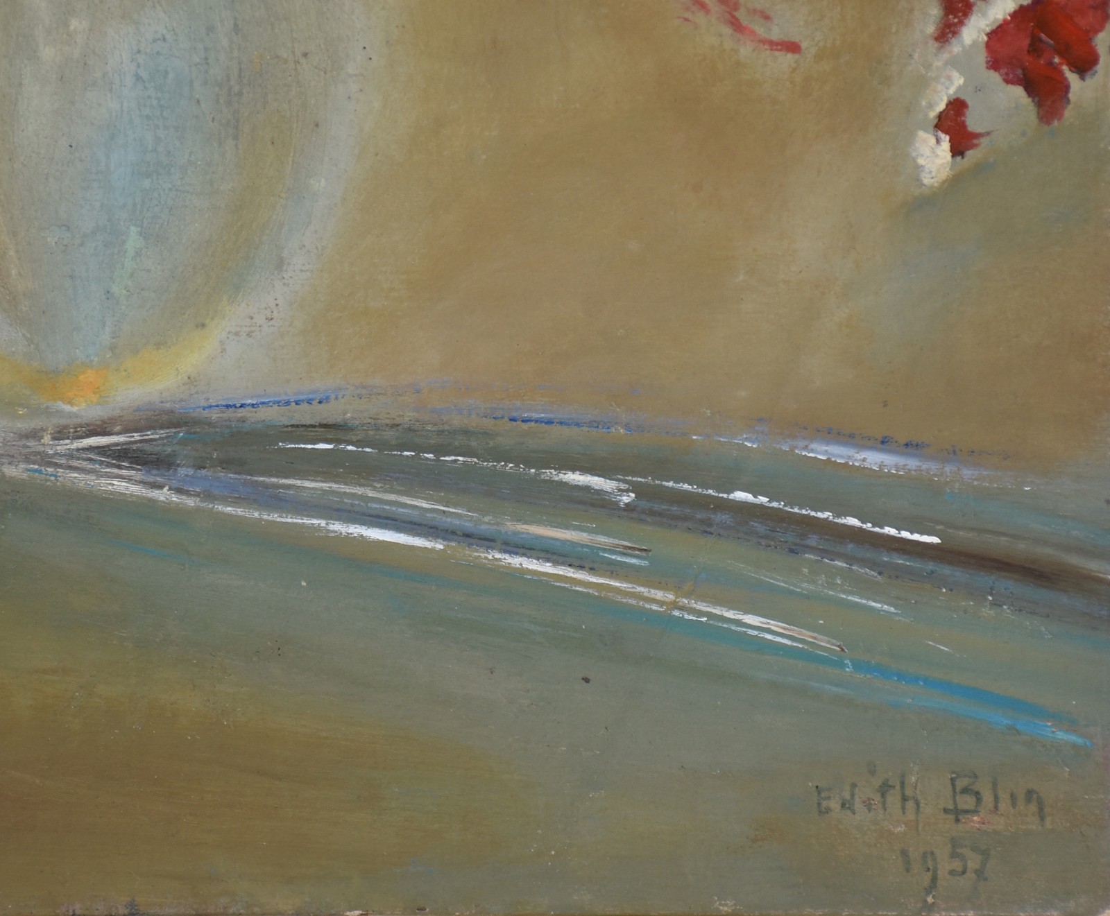 Edith Blin (1891-1983), Vaso de Flores - foto 2 de 3