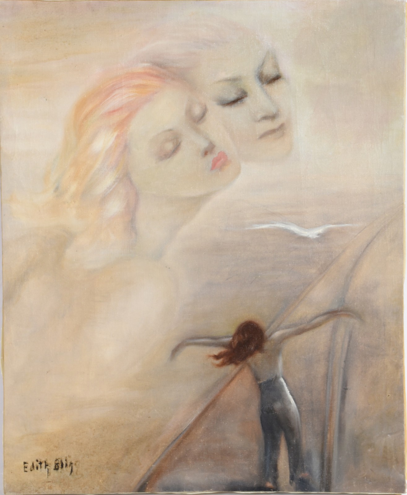 Edith Blin (1891-1983), Moças com Gaivota - foto 1 de 3
