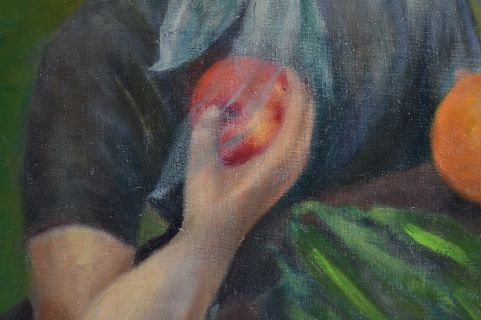 Edith Blin (1891-1983), Moça com Frutas - foto 2 de 4
