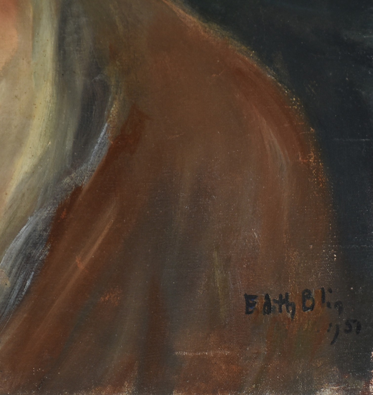 Edith Blin (1891-1983), Moça com Colar - foto 2 de 3
