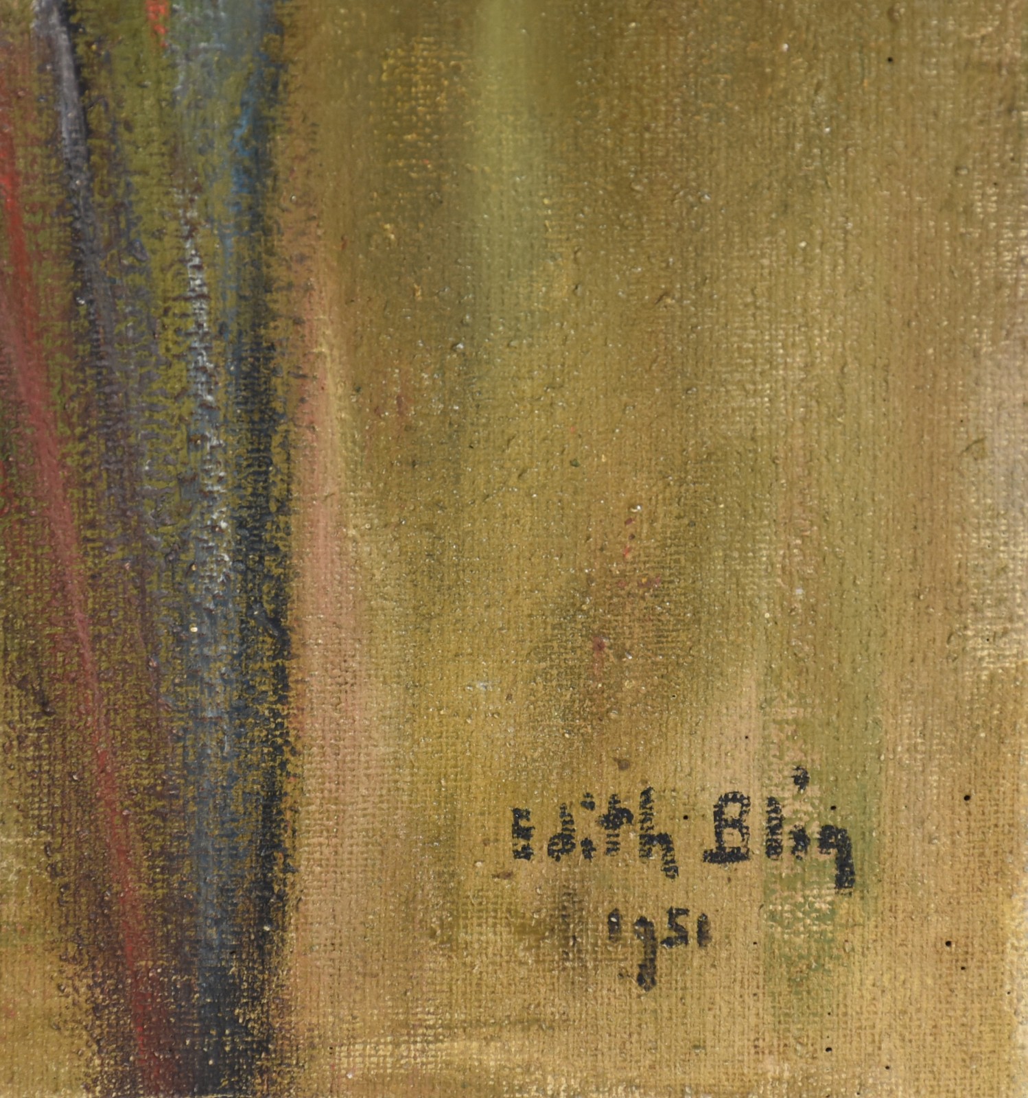 Edith Blin (1891-1983), Moça com Papagaio - foto 2 de 3
