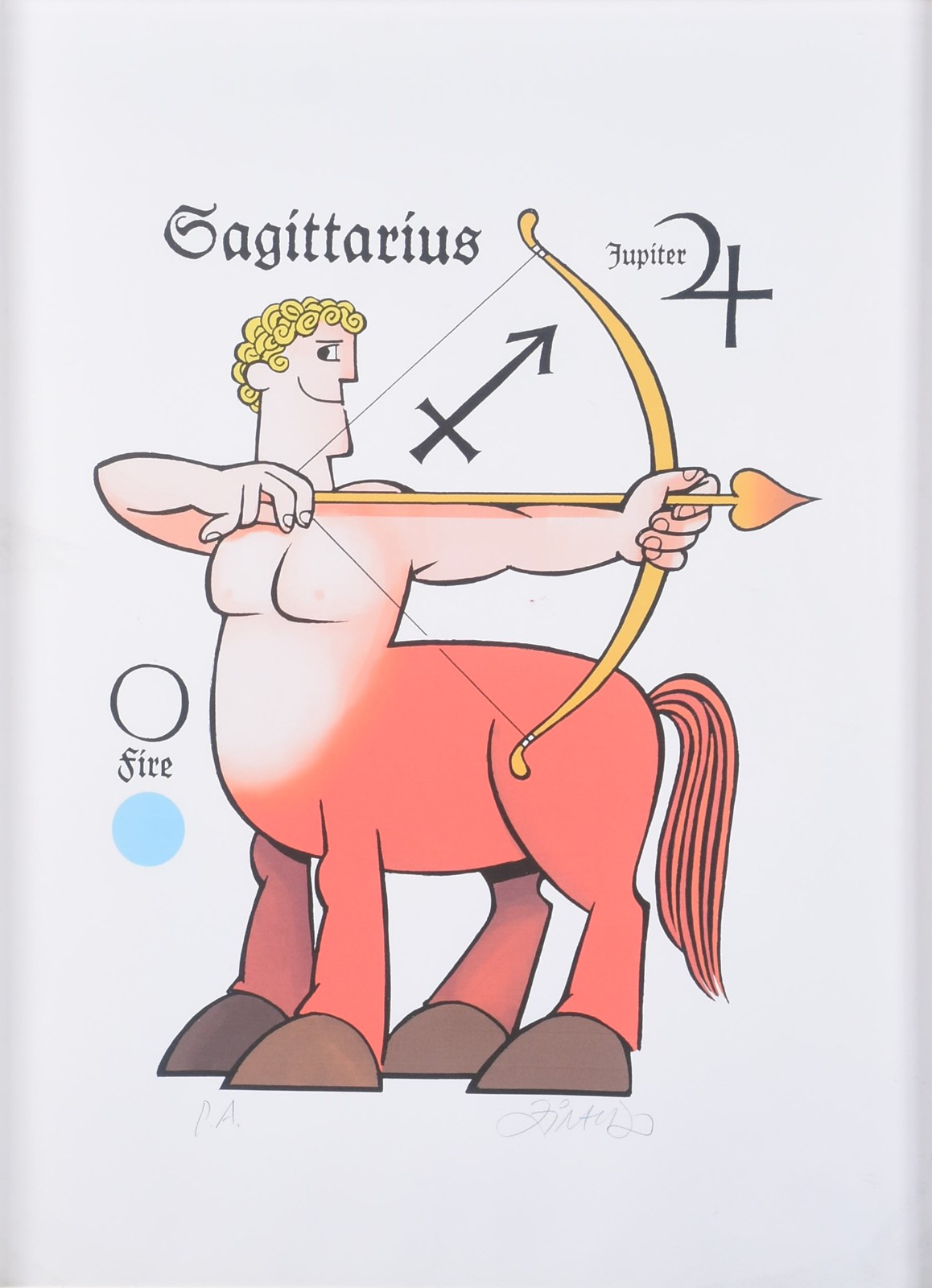 Ziraldo (1932-2024), Signo "Sagitarius" - foto 1 de 4
