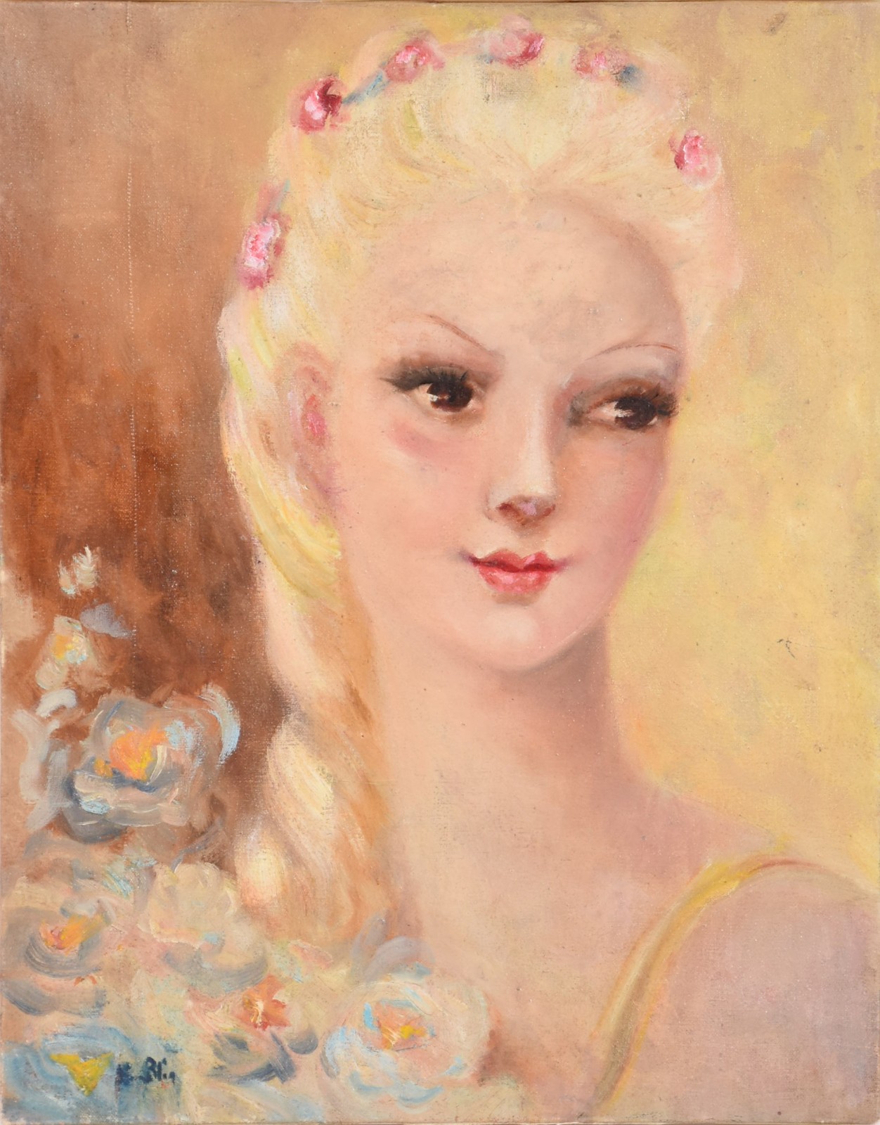 Edith Blin (1891-1983), Rosto Feminino - foto 1 de 3