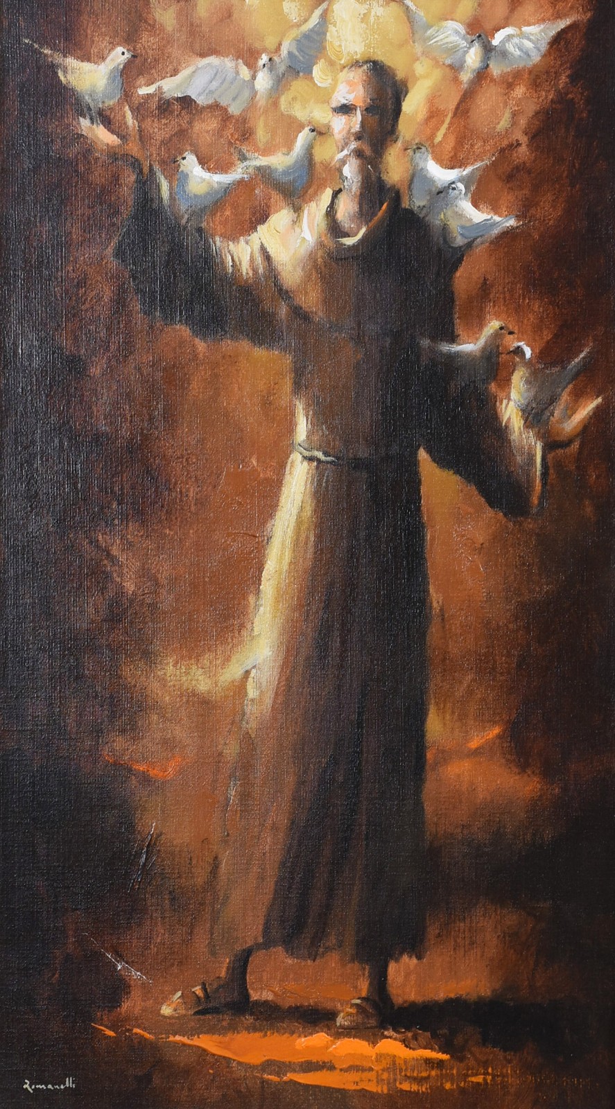 Armando Romanelli (1945), São  Francisco de Assis - foto 1 de 4