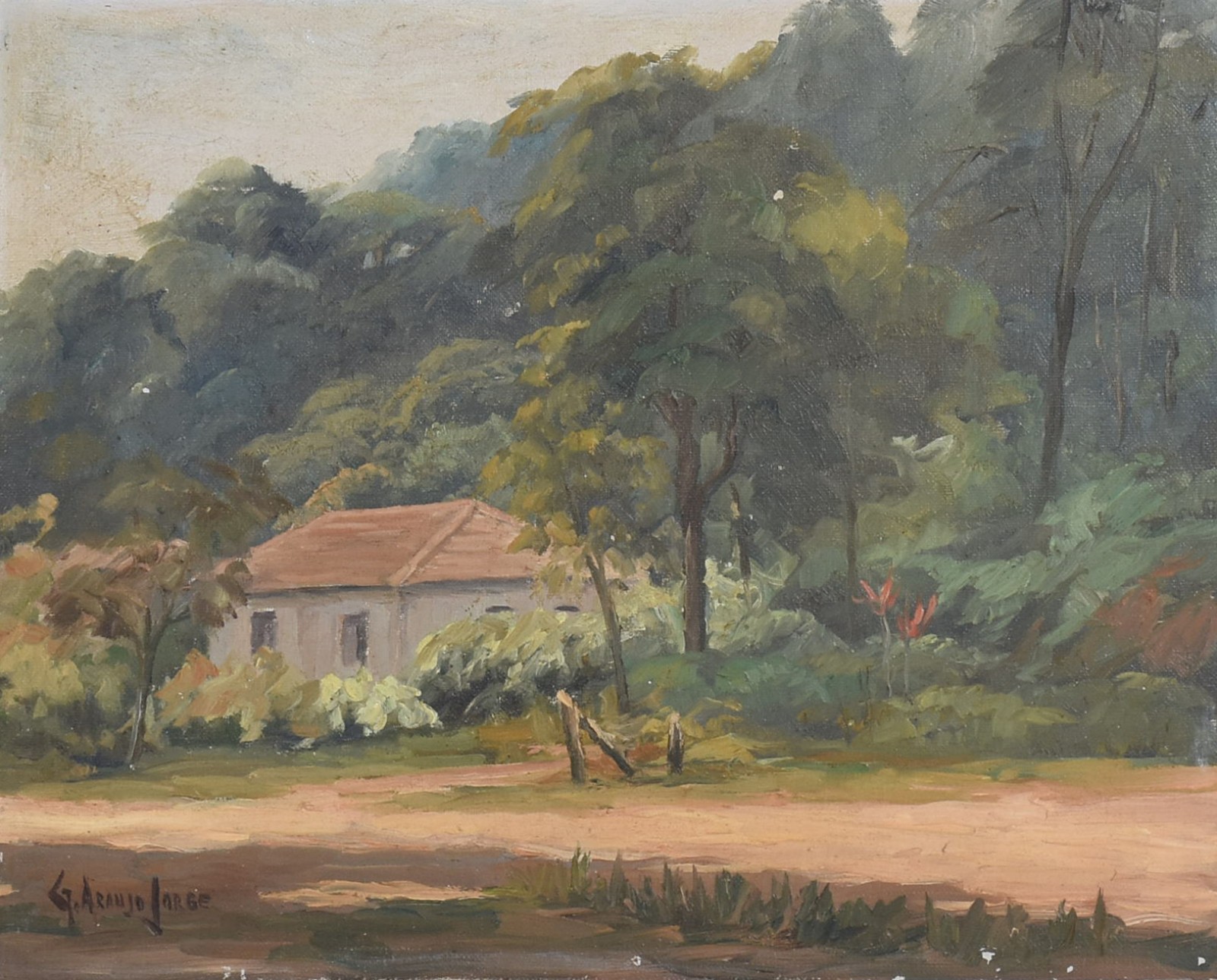 Paisagem com casa - foto 1 de 4