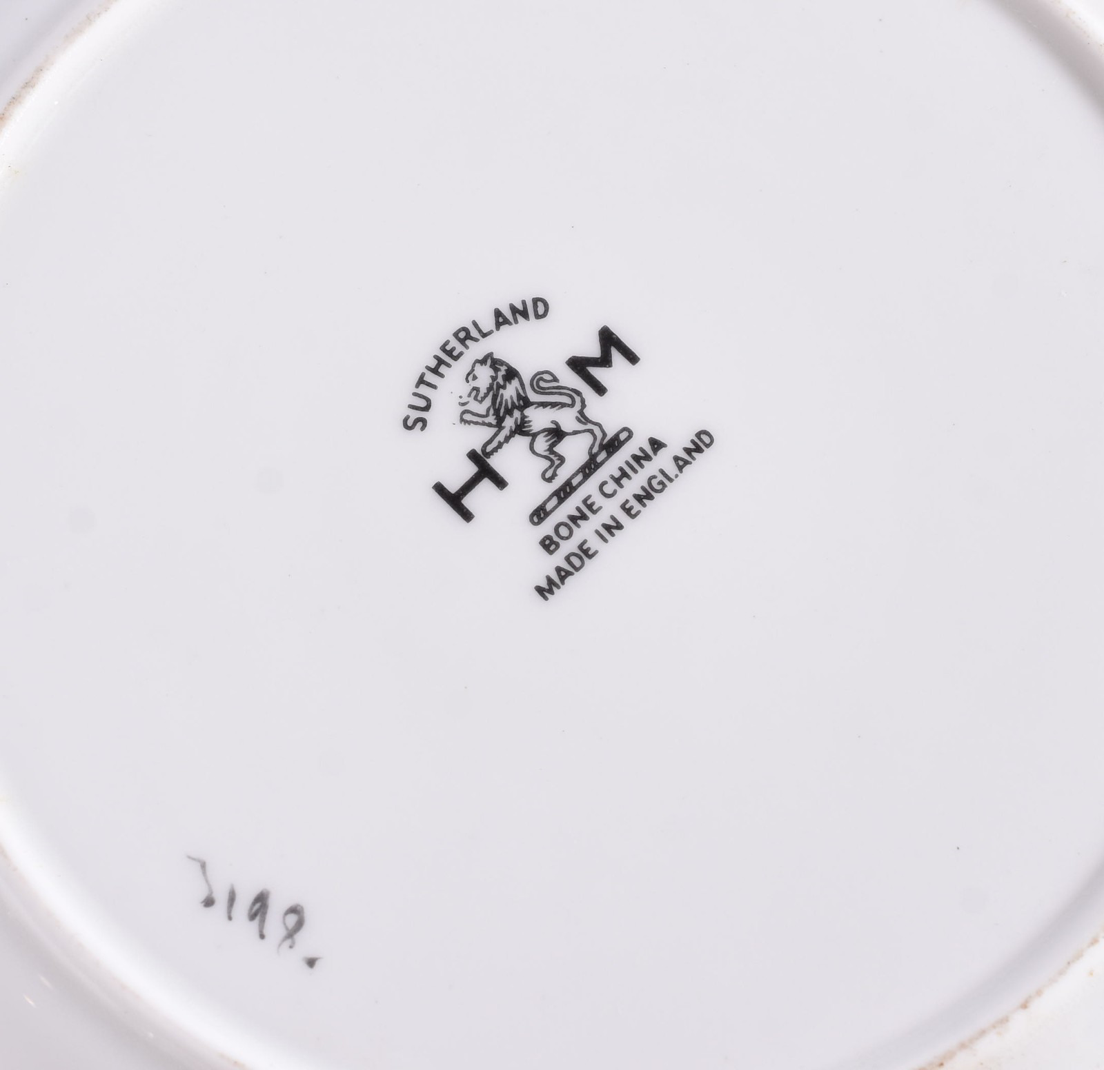 Diversas peças de porcelana policromada, sendo: 6 pratinhos ingleses... - foto 7 de 9