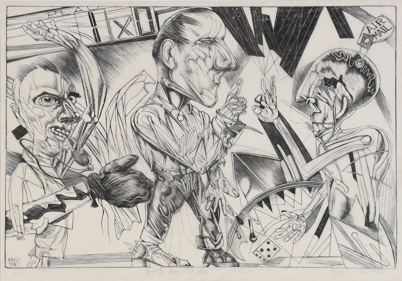 Rubem Grilo (1946), Decisão Por Sorteio - foto 1 de 6