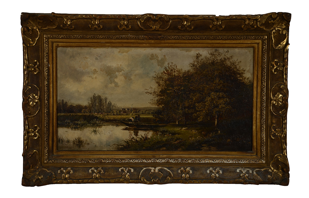 GERARD BUYSON - (ESCOLA EUROPÉIA) - Paisagem - osm - 36 x 67...
