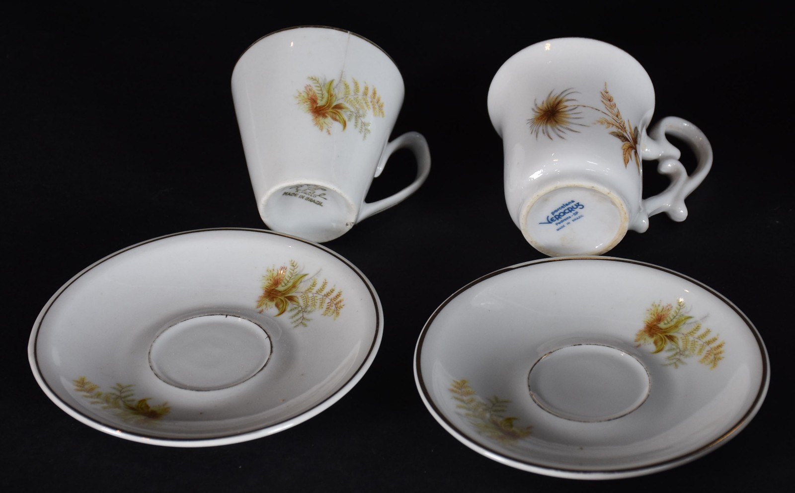 Aparelho de jantar e café de porcelana REAL composto de: 12 pratos... - foto 5 de 9
