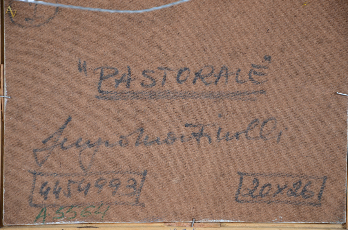 MARTINOLLI (1938) - Pastorale - ose - 20 x 26 - foto 4 de 4