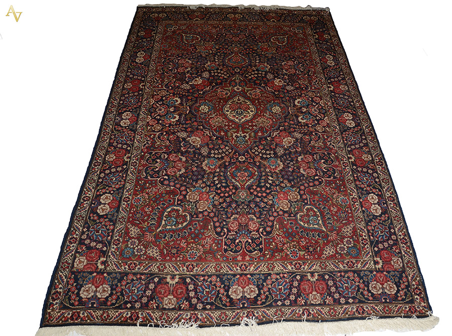 Tapete Kirman medindo: 3,17 x 1,97 m