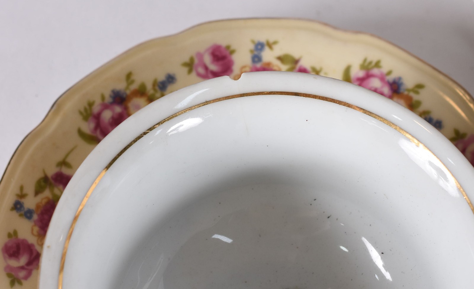 Aparelho de jantar, chá e café de porcelana japonesa "Gold Castle"... - foto 7 de 9