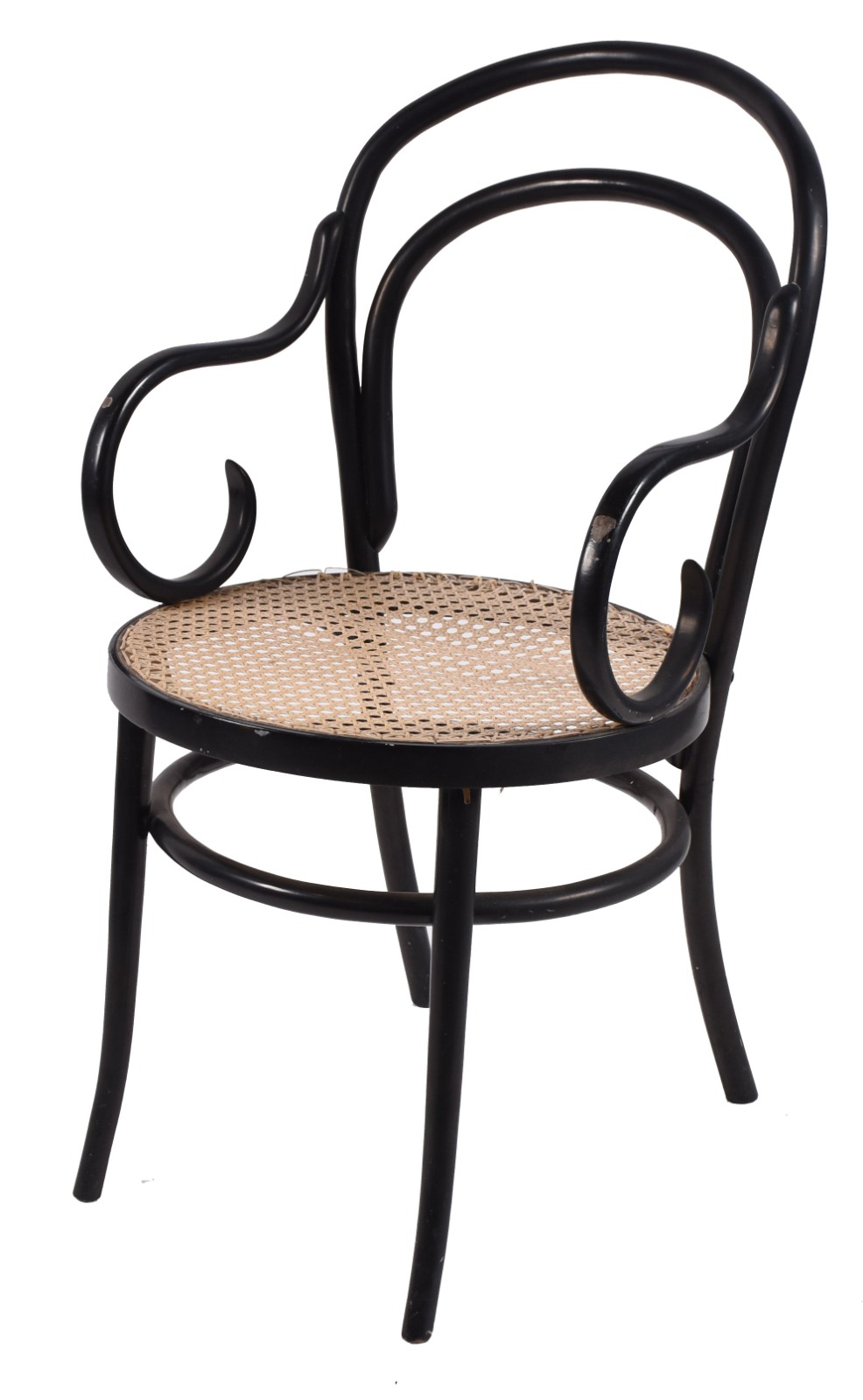 Par de cadeiras Thonet da Gerdau, assento de palhinha. - foto 2 de 7