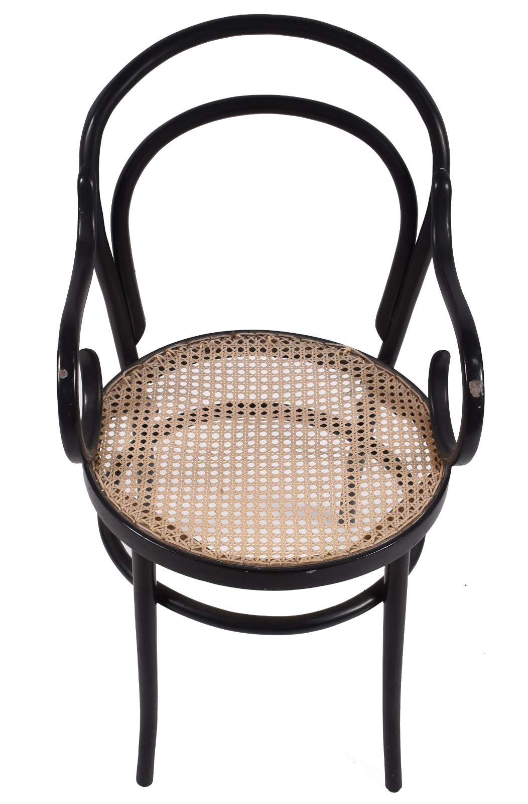 Par de cadeiras Thonet da Gerdau, assento de palhinha. - foto 3 de 7