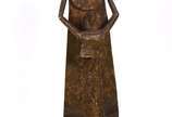 Tatti Moreno (1944-2022) - Escultura sacra de metal.