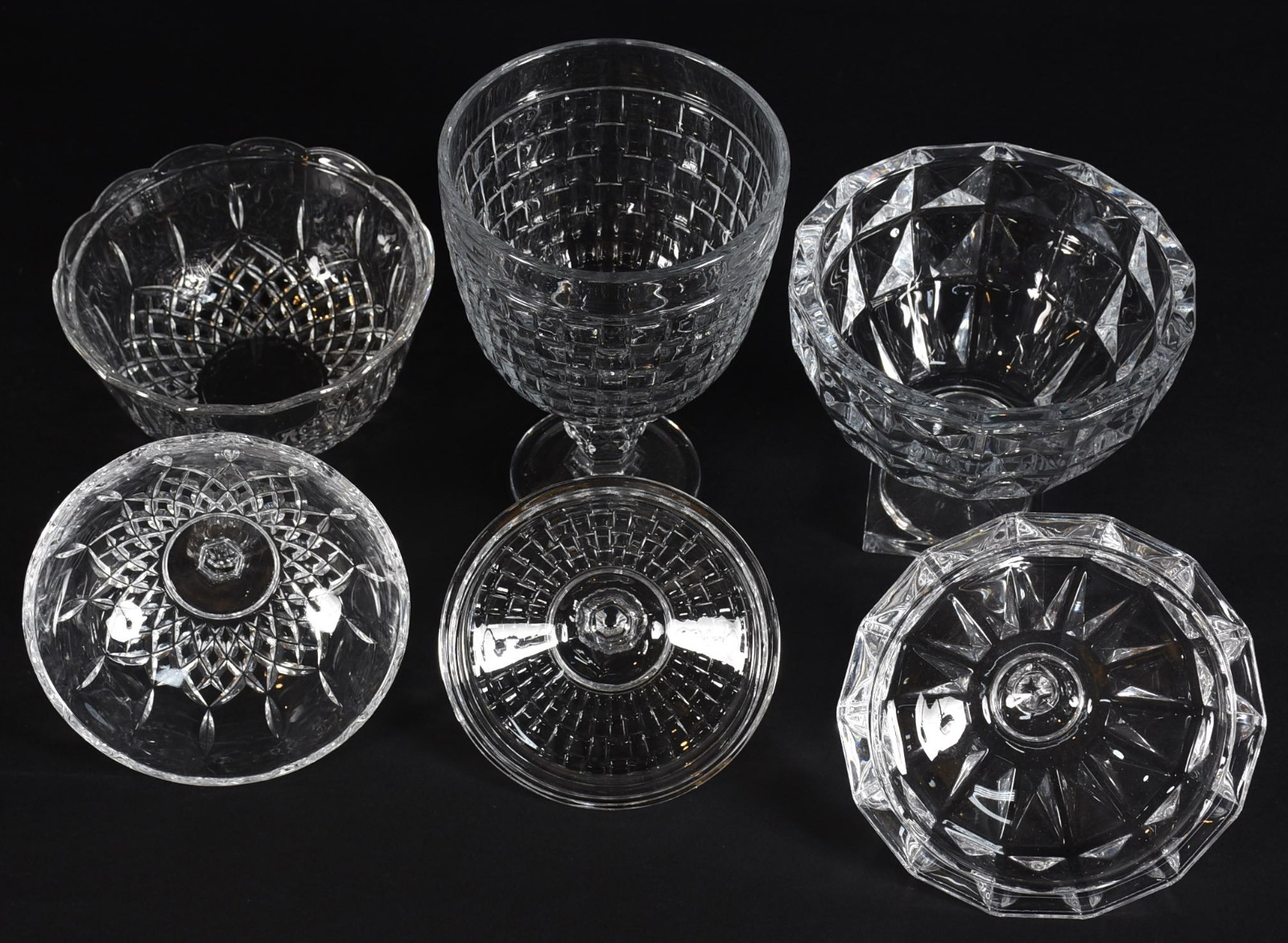Três bombonieres em demi cristal. - foto 4 de 4