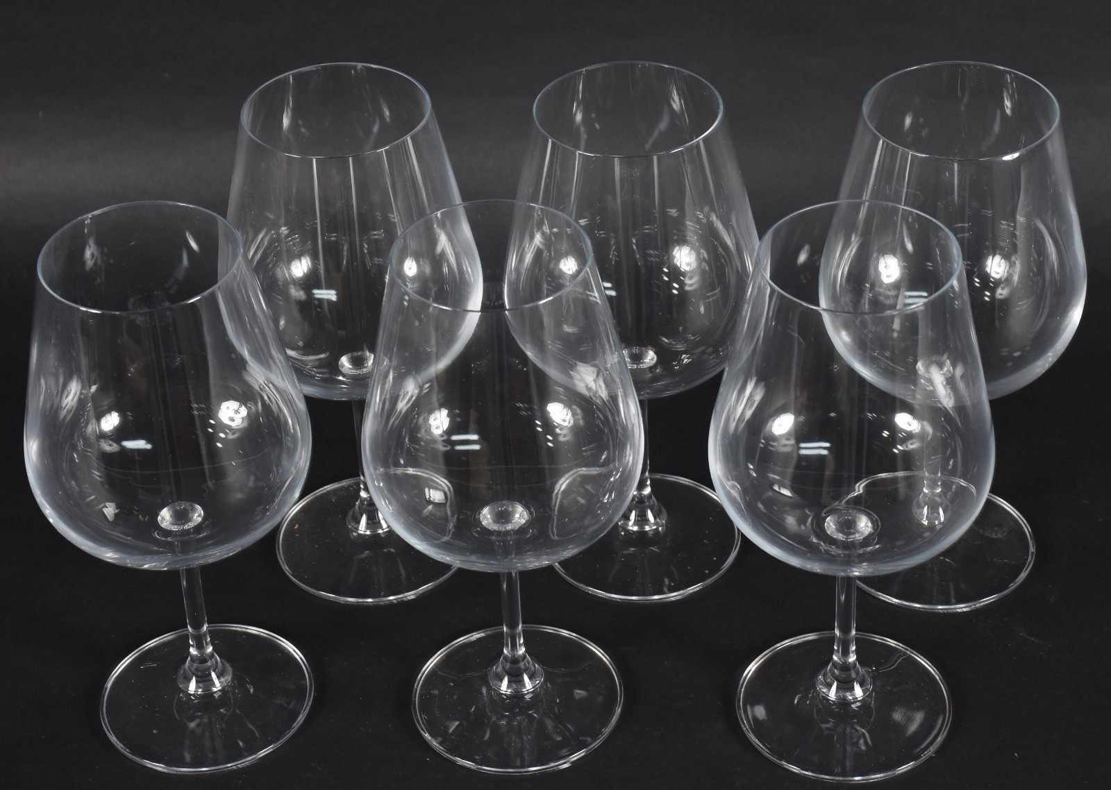 Seis cálices de cristal para vinho tinto, 620 ml. - foto 2 de 4