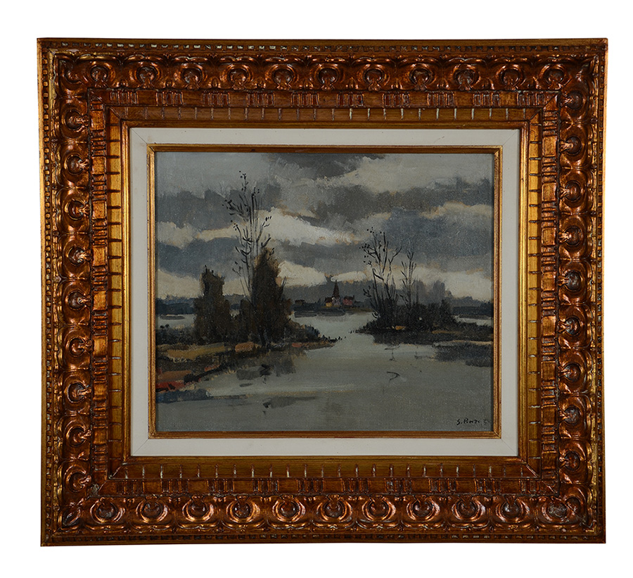 SILVIO PINTO - Sevres - OST - 38 x 46 (1954)
