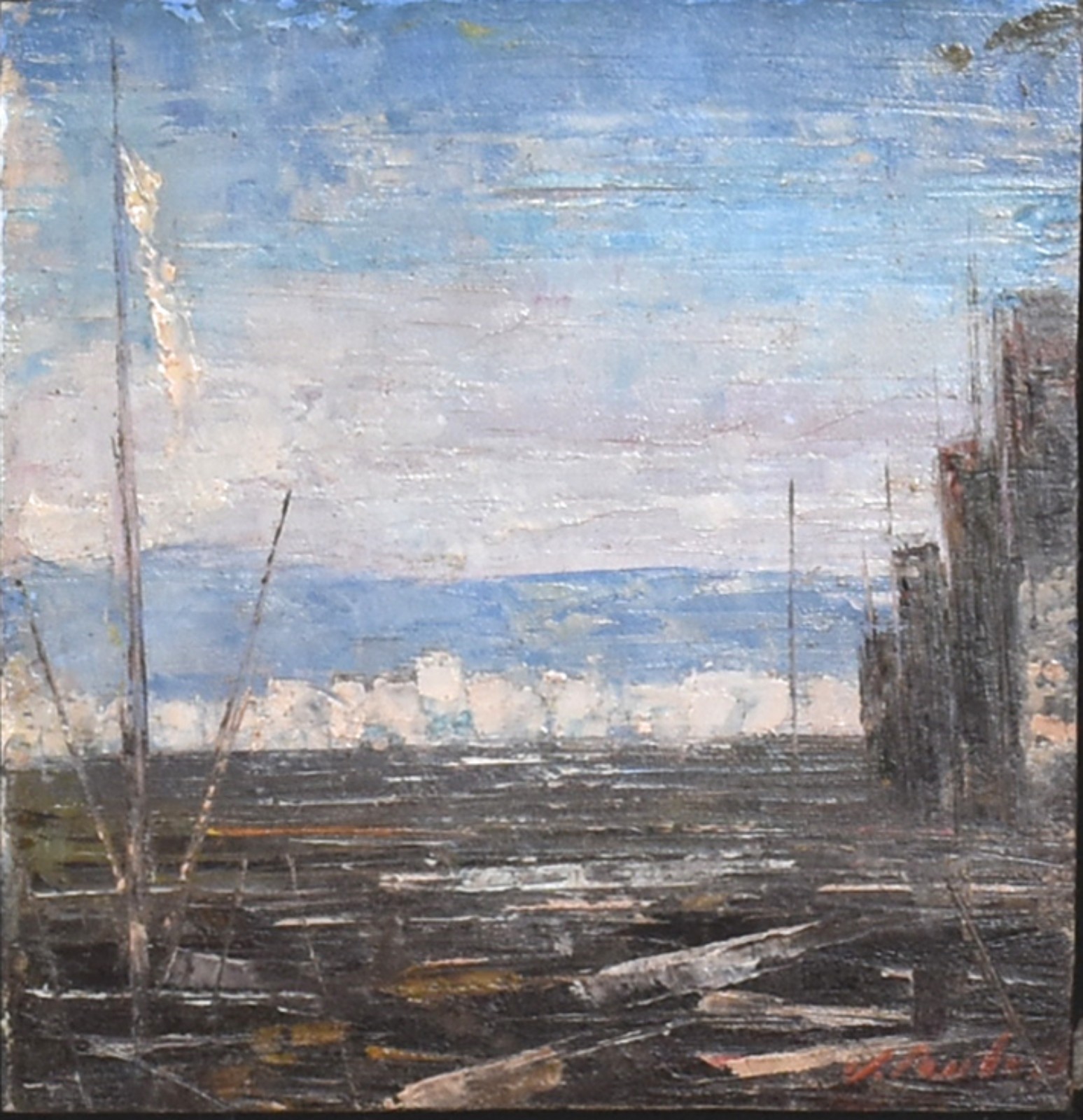 José Paulo Moreira da Fonseca (1922-2004), Paisagem - foto 1 de 4